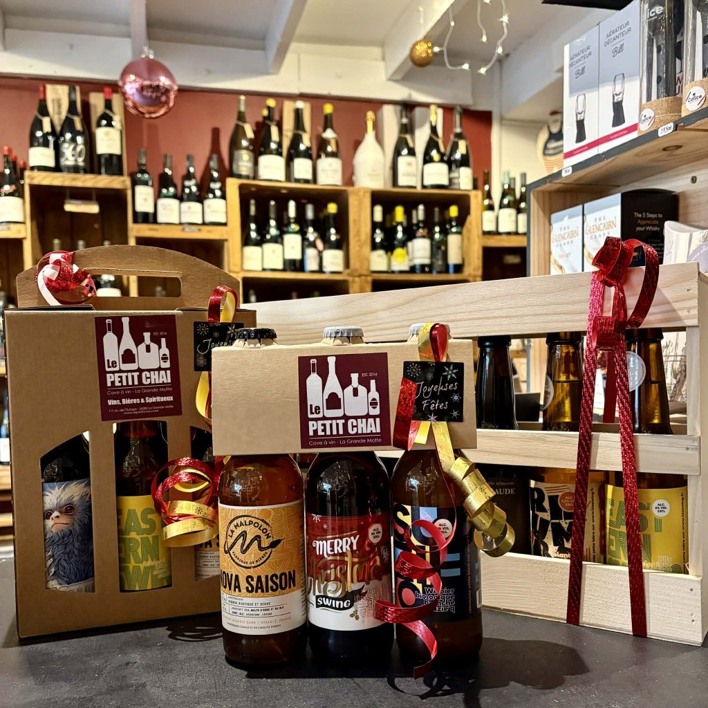 cadeaux bieres artisanales cave vin caviste la grande motte